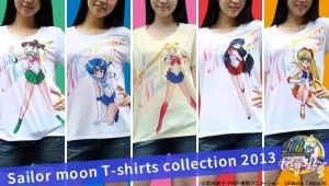 Sailor Moon Full Color Print Ladies T-Shirt