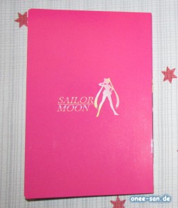 Sailor Moon Pretty Soldier Schedule Book 2014 Rückseite